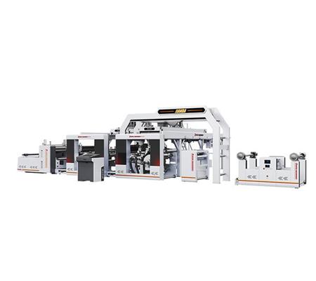 二代高速雙聯(lián)淋膜復(fù)合機組